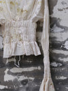 Mutedance 25 Spring/Summer Pleated Waist Long Sleeve Top MD-MD25SS03-HOARY